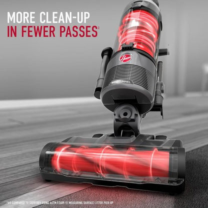 Hoover WindTunnel Pet Bagless Upright Vacuum Cleaner - Lightweight, Swivel Steering for Carpet & Hard Floors