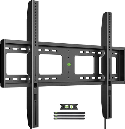 USX MOUNT Heavy Duty Fixed TV Wall Mount | Fits 65-100 Inch Flat TVs, Max Load 200 Lbs, Low Profile Design