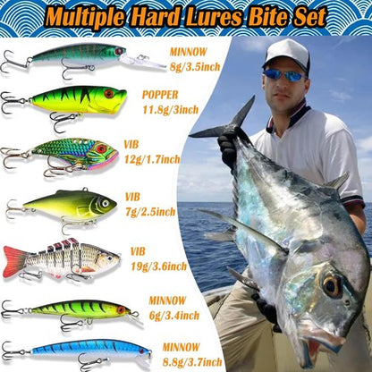2026 Fishing Advent Calendar - Premium 24-Day Lure Countdown Set for Anglers | Perfect Christmas Gift for Men and Teens