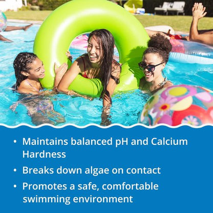 In The Swim Pool Shock - 68% Cal-Hypo Granular Sanitizer for Crystal Clear Water - 24 x 1 lb Pack