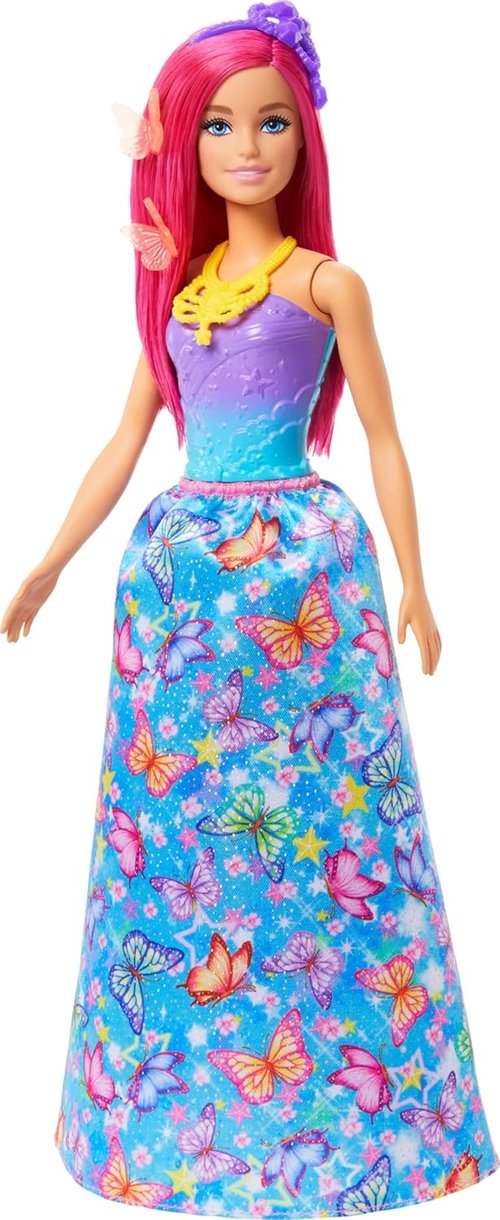 Barbie Advent Calendar - Doll with 24 Surprise Accessories, Transform into Mermaid & Fairy