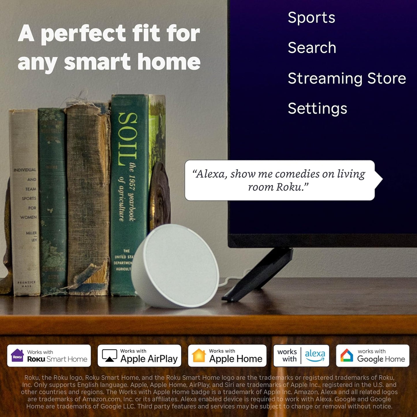 Roku Streaming Stick HD - HD Streaming Device with Voice Remote | Access Free & Live TV