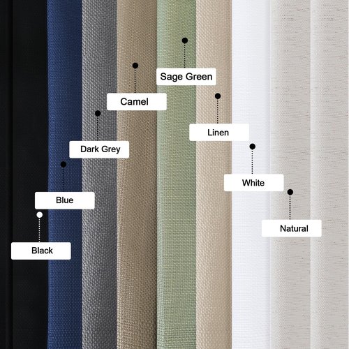 OWENIE Bob 2 Panels Sage Green Kitchen Curtains Sets for Windows 36 Inch Length, Faux Linen Textured Short Cafe Curtains Tiers for Kitchen, Rod Pocket Small Window Drapes for Bathroom, 30Wx36L Inch