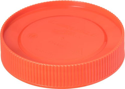 Carlisle FoodService Products Stor N' Pour Bottle Caps Lids with Stacking Ridge for Bar, Kitchen, And Restaurants, Plastic, 3.5 Diameter, Assorted, (Pack of 12)