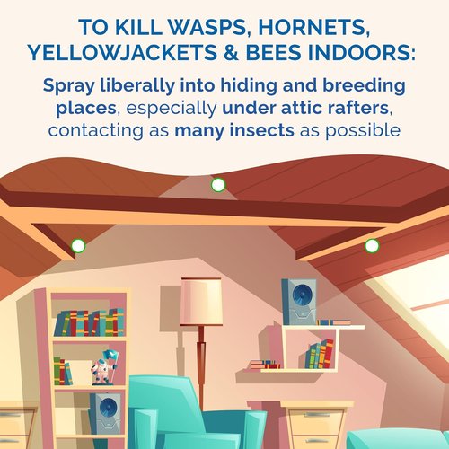 Hot Shot Flying Insect Killer - 15 Ounce Aerosol | Effective Against Houseflies & Mosquitoes, Fresh Scent, 3 Pack
