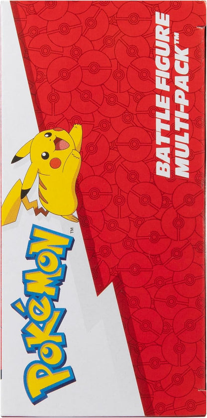 Pokemon Battle Figures - Sprigatito (2-Inch) & Snorlax (4.5-Inch) Ready for Action