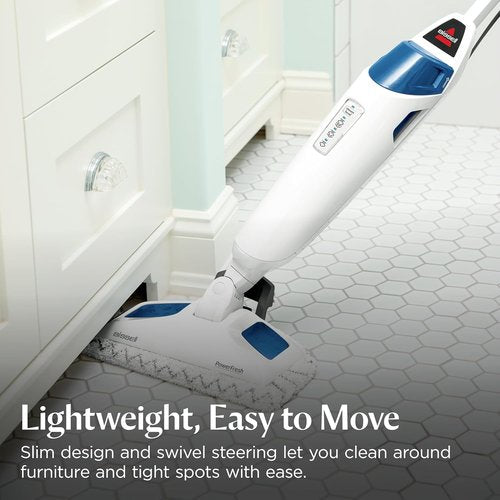 BISSELL Steam Mop 1940A - PowerFresh Floor Cleaner for Hardwood & Tile | Natural Sanitization, 12” Path