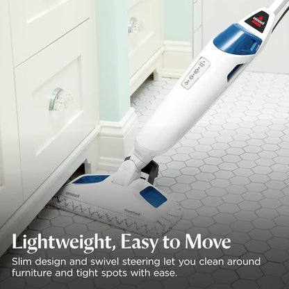 BISSELL Steam Mop 1940A - PowerFresh Floor Cleaner for Hardwood & Tile | Natural Sanitization, 12” Path