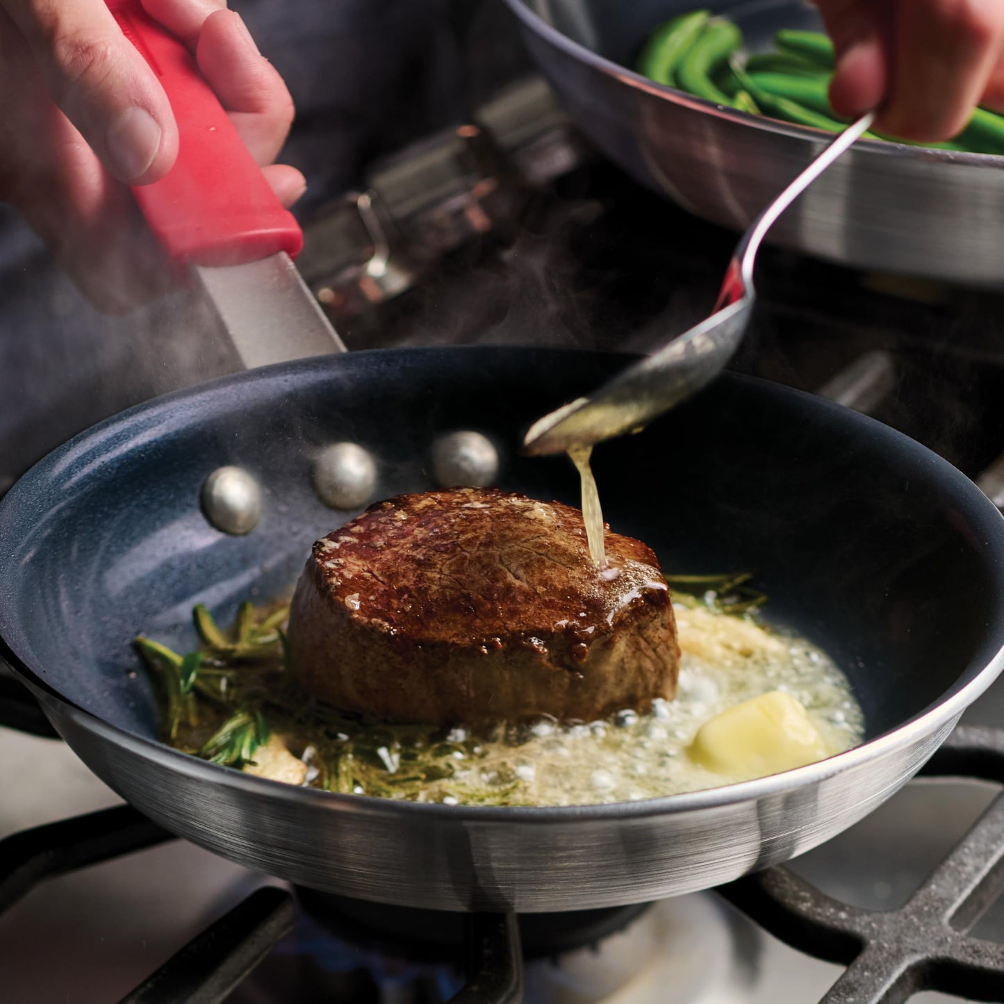 Tramontina Nonstick and Ceramic Professional Pans (Black/Red/Gray)