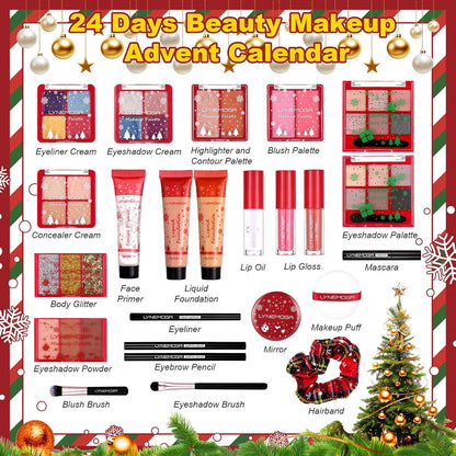 Regine Switzerland Makeup Advent Calendar 2025 | 24 Days of Christmas Beauty Surprises for Women & Teens
