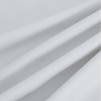 NICETOWN Room Darkening Curtains - Greyish White Drapery Panels, Set of 2 | 52" x 63" Size