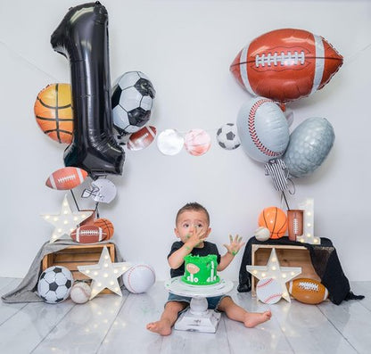 Black Number 0 Balloon - 40 Inch Birthday Decoration for Milestone Celebrations | Party Supplies