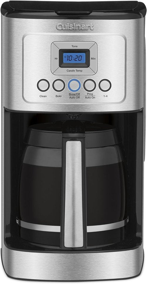 Cuisinart DCC-3200AMZ Coffeemaker - 14-Cup Stainless Steel with Programmable Features