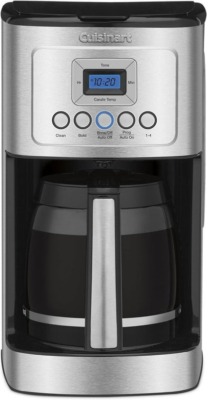 Cuisinart DCC-3200AMZ Coffeemaker - 14-Cup Stainless Steel with Programmable Features