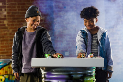 Teenage Mutant Ninja Turtles Diecast Shell Riders Set - Classic Edition Figures with Casey Jones, April, Splinter & Shredder for Kids Ages 3+