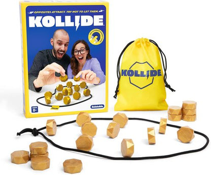 Kollide By Relatable - Exciting Magnetic Game for Family Fun | Includes 1 Rope & 20 Magnets