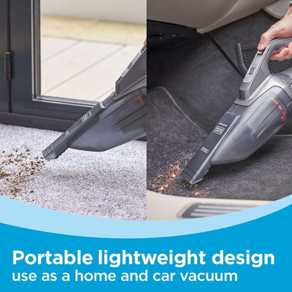 BLACK+DECKER 20V Dustbuster Portable Handheld Vacuum - Cordless, Rechargeable for Home & Car
