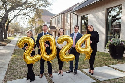 Gold 40-Inch Number Balloons by [Brand Name] - Perfect for 4th Birthday, Graduation & Baby Shower Celebrations