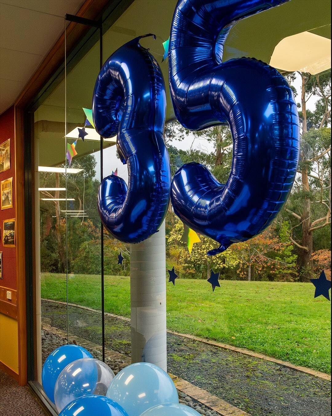 Number 6 Balloon by [Brand Name] - 40 Inch Night Blue Foil Balloon for 6th Birthday Party Decorations