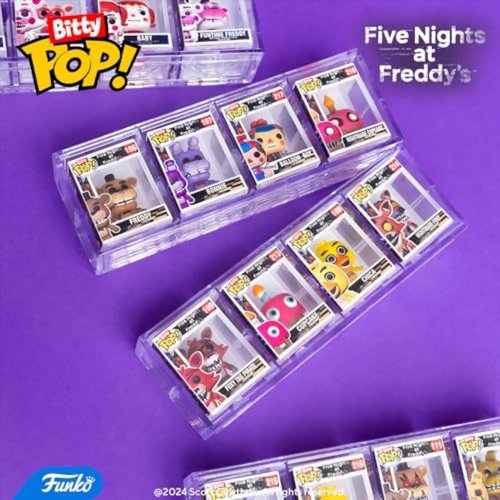 Funko Bitty Pop! Five Nights At Freddy's 4-Pack | Ballora, Funtime Foxy, Baby & Mystery Mini - 0.9 Inch Collectible Gift Idea