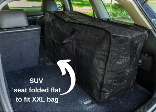 BAG-THAT! XXL Jumbo 68.5 Gallon Heavy-Duty Storage Bags - Reusable Totes with Strong Handles