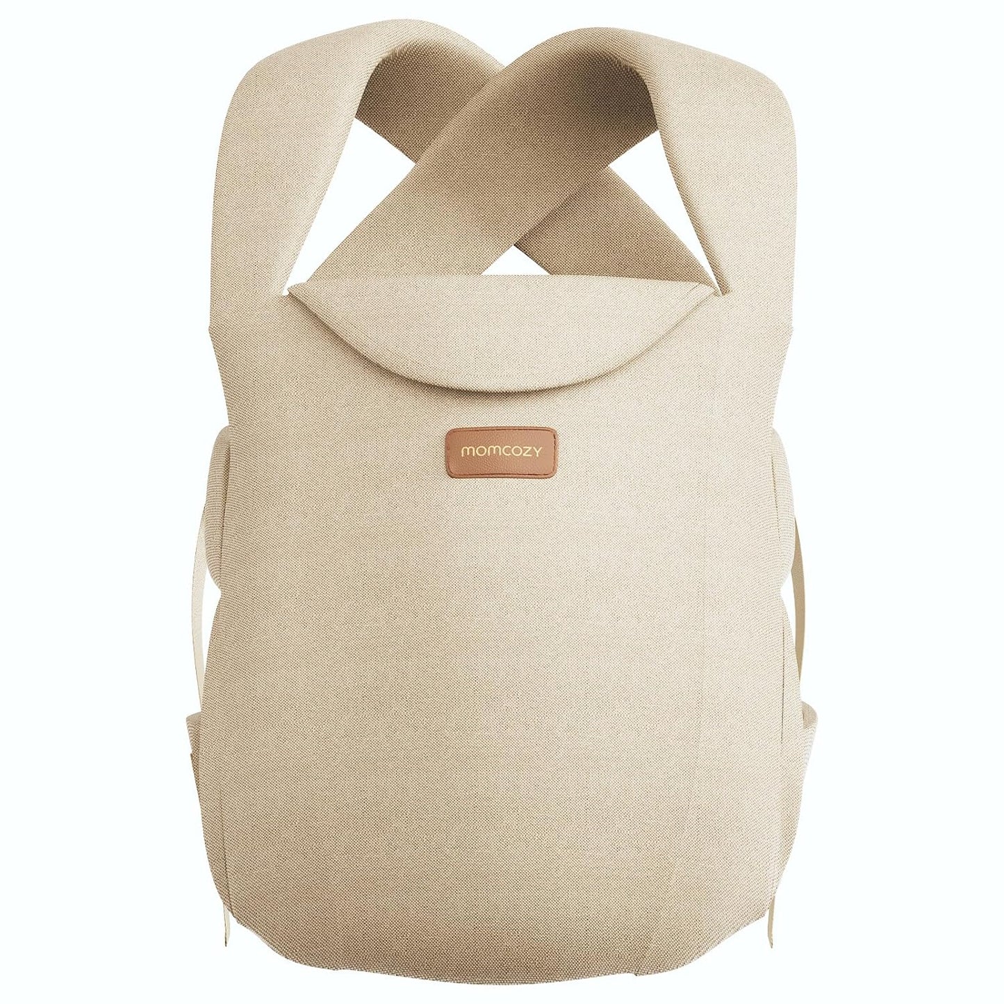 Momcozy Newborn Carrier WeeSnug - Lightweight, Ergonomic Comfort for 7-25 lbs | Hands-Free Support in Khaki