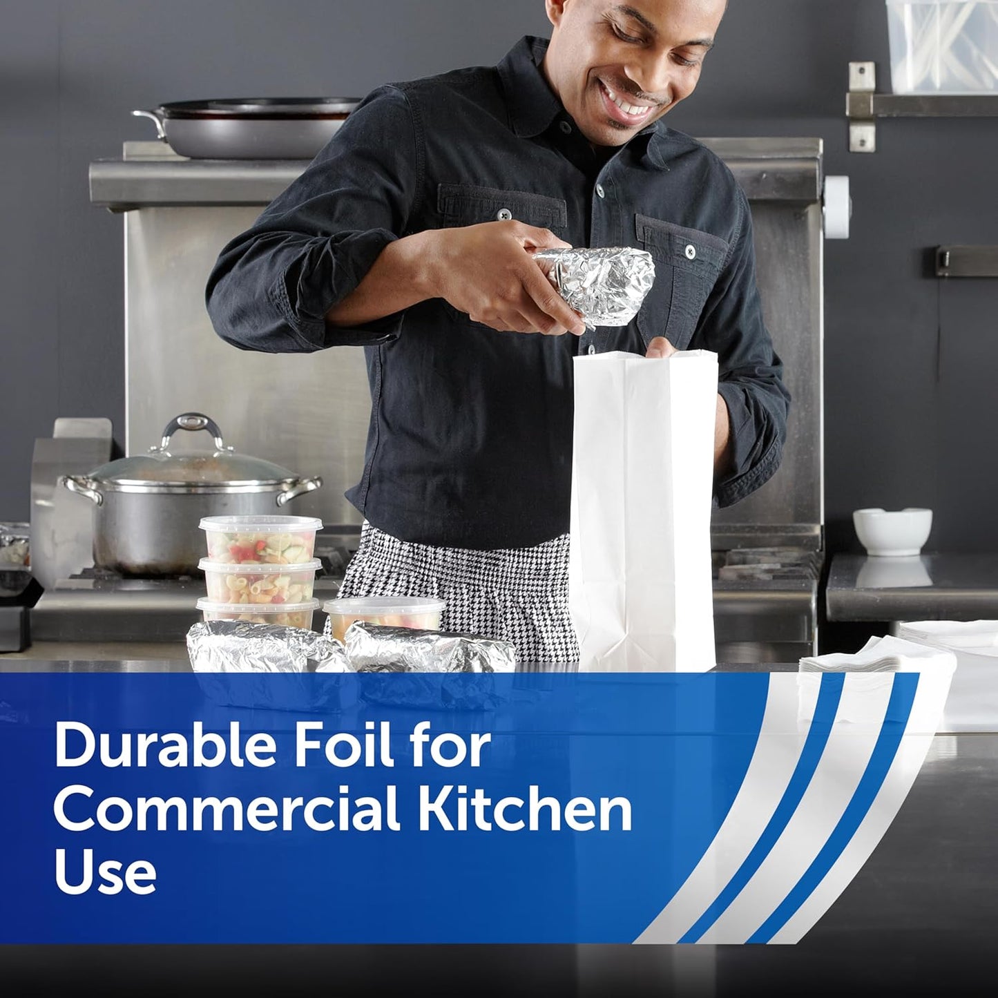 Reynolds Pre-Cut Aluminum Foil Sheets - Perfect for Catering & Restaurants | 12 x 10.75 Inches, 500 Ct.