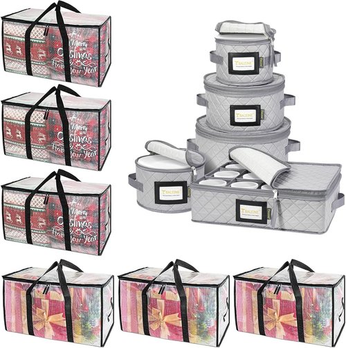 BALEINE 6-Pack Oversized Moving Bags - Durable Reinforced Handles & Versatile Storage Solutions