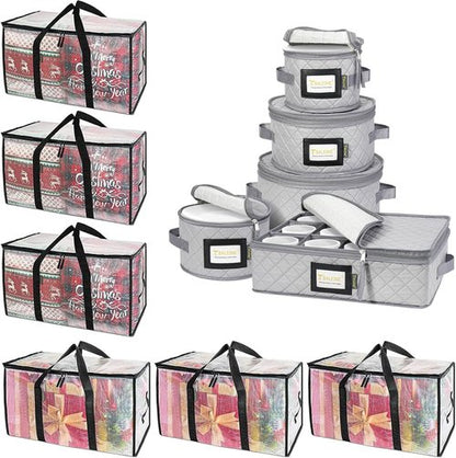 BALEINE 6-Pack Oversized Moving Bags - Durable Reinforced Handles & Versatile Storage Solutions