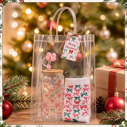 Variation of THIS listing: Mepase 6+ Christmas Gift Set — Cup, Socks, Labels, Straw & Twine