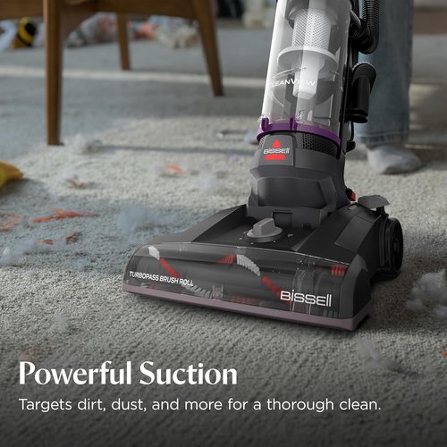 Bissell CleanView Upright Vacuum - Powerful Suction with Pet Hair Brush Roll & Tools | Large Dirt Container 4438