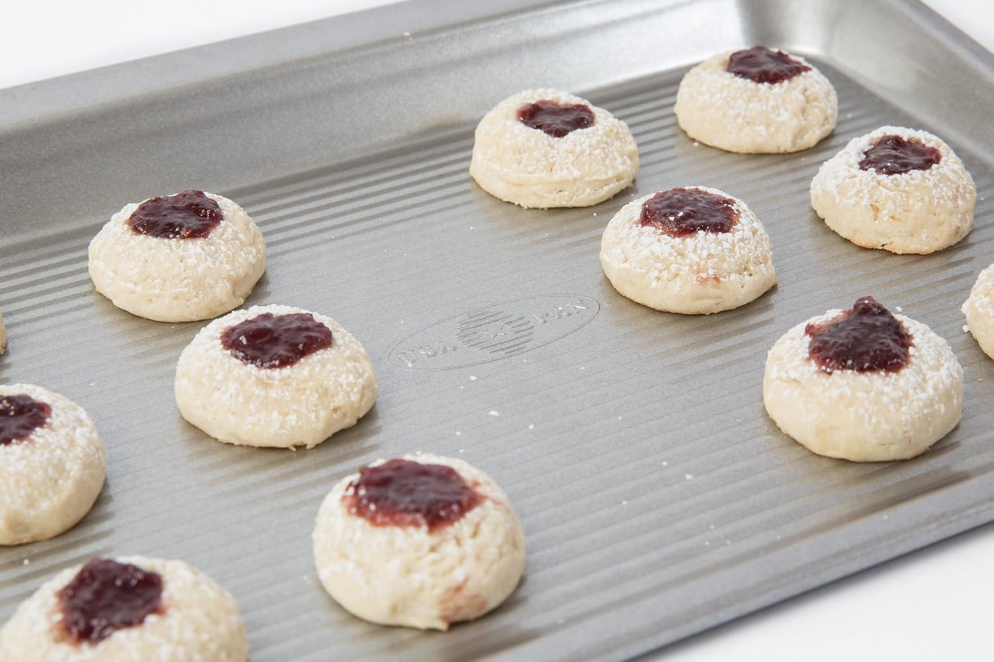 USA Pan Bakeware Nonstick Cookie Sheet - Small Size for Perfect Baking Results
