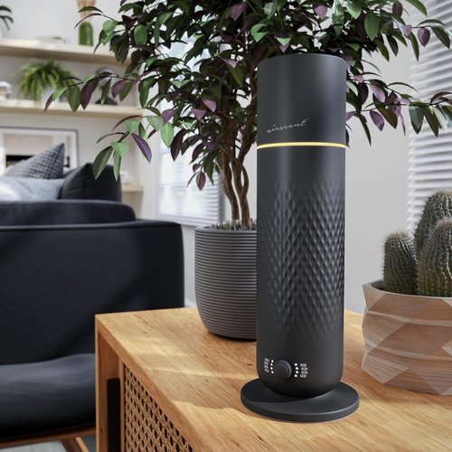 AirScent Waterless Diffuser - Cold Air Aromatherapy Diffuser for Homes & Offices - Black - 4.05 Oz