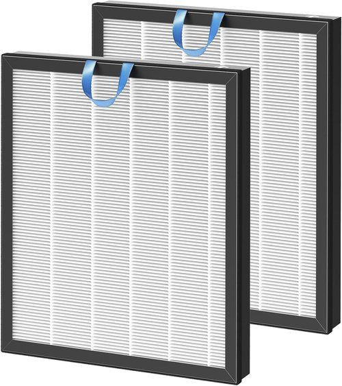 **LEVOIT Vital 200S Replacement Filter - 3-in-1 HEPA & Activated Carbon Filters | 2 Pack, White**
