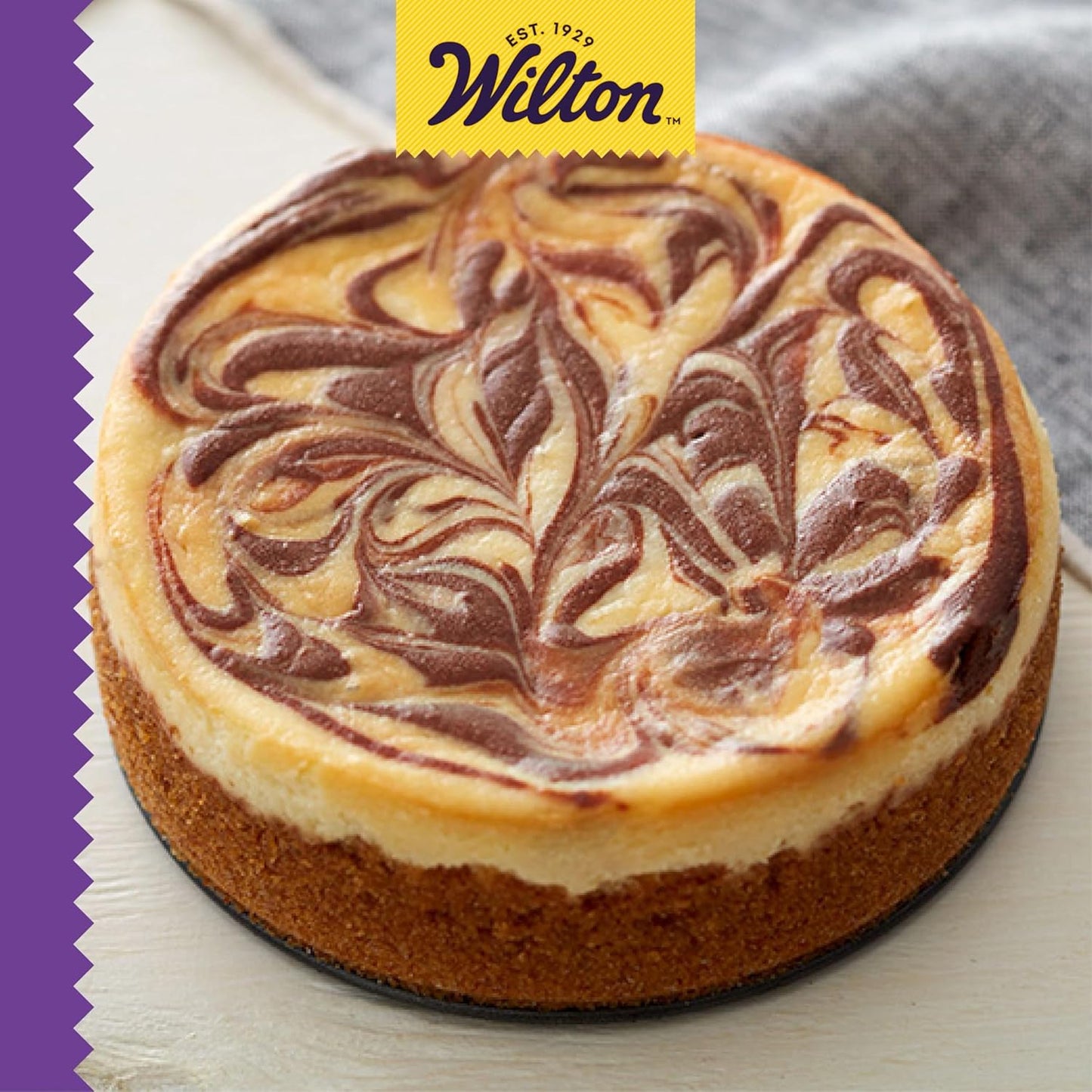 Wilton Platinum Non-Stick Springform Pan | Ideal for Cheesecakes, Pizzas & Bread Puddings - 9 x 2.7 Inch, Scratch Resistant