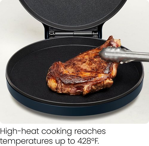 Chefman Everything Maker & Pizza Oven - 1440W Electric Pizza Maker with 12” Nonstick Plates | Versatile for Quesadillas, Omelettes & More