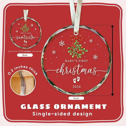 Baby's First Christmas Ornament 2026 - My First Christmas Ornament (Variation: Christmas)