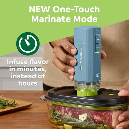FoodSaver Vacuum Sealing Machine - Preserve Freshness with Easy One-Touch Operation | Compact Design