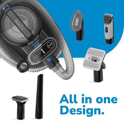 FURME Professional Plus Pet Grooming Vacuum Kit - Quiet & Safe Dog & Cat Grooming Tools | 2L Canister