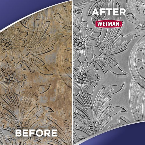 Weiman Silver Polish and Cleaner - 8 Ounce - Clean Shine and Polish Safe Protective Prevent Tarnish