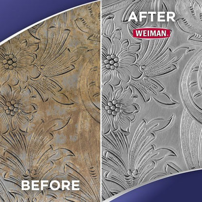 Weiman Silver Polish and Cleaner - 8 Ounce - Clean Shine and Polish Safe Protective Prevent Tarnish