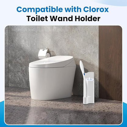 Clorox Toilet Wand Holder - 2 Pack Compatible with Clorox Toilet Wand Starter Kit