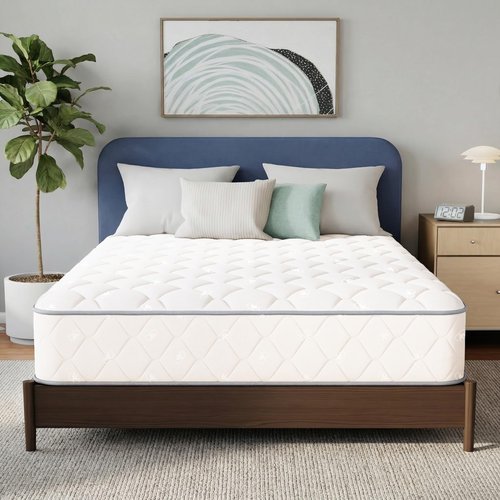 Neo Sleep Queen Size Mattress, 8 Inch Hybrid Comfort & Supportive Mattress in a Box, Cooling Gel Memory Foam and Spring with Pressure Relief, CertiPUR-US Certified