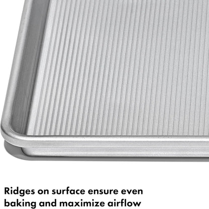 OXO Good Grips Half Sheet Pan - Non-Stick Pro Clear Coated Metal Baking Sheet for Easy Cleanup