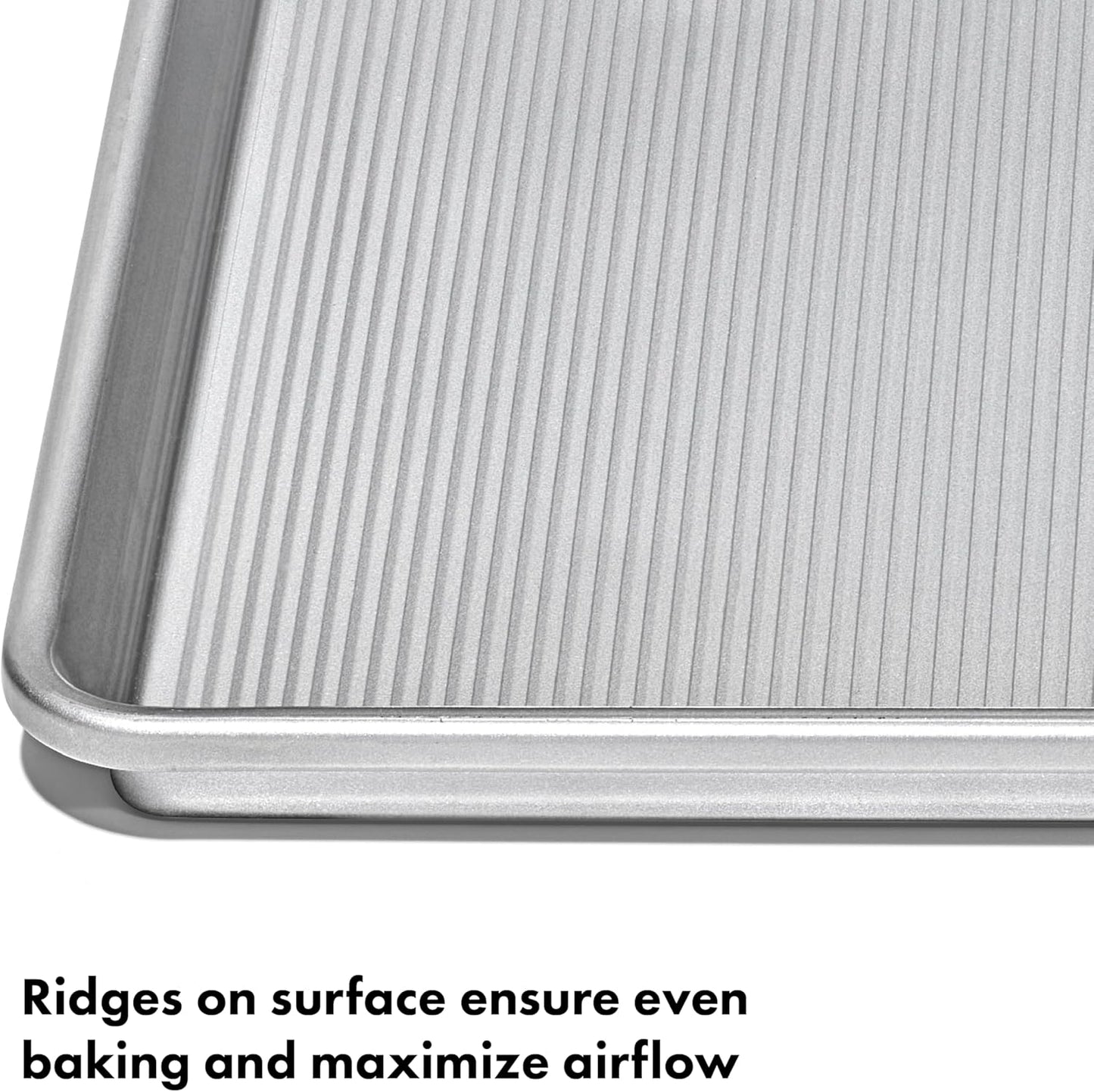 OXO Good Grips Quarter Sheet Pan - Non-Stick Pro Clear Coated Metal Baking Sheet
