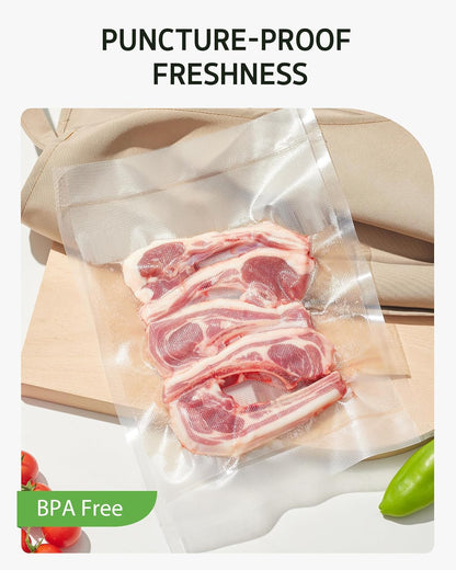 Syntus Vacuum Sealer Bags Roll - 11" x 150' Heavy-Duty BPA-Free Food Storage with Cutter