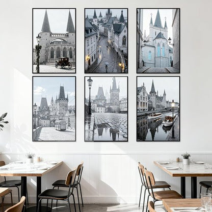 Lavezee 24x36 Poster Frames - Lightweight 6-Pack for Displaying Photos & Artwork on Walls