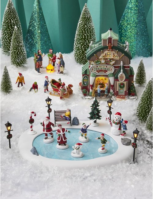 Lemax Lighted Christmas Cookie Shop | Festive Pop-Up Building Decor - #45248