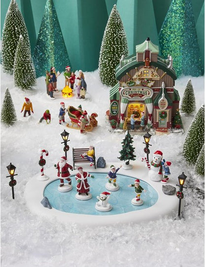 Lemax Lighted Christmas Cookie Shop | Festive Pop-Up Building Decor - #45248