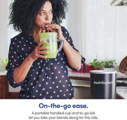 NutriBullet Rx Blender - Powerful Nutrient Extractor in Sleek Black Finish